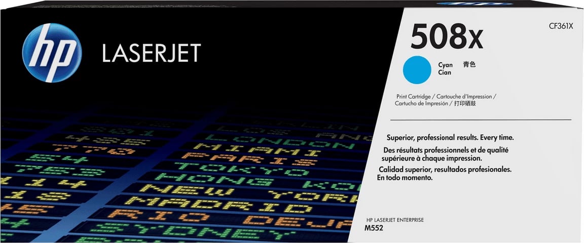 Toner HP 508X CF361X rendiment i lartë 9500 faqe cyan