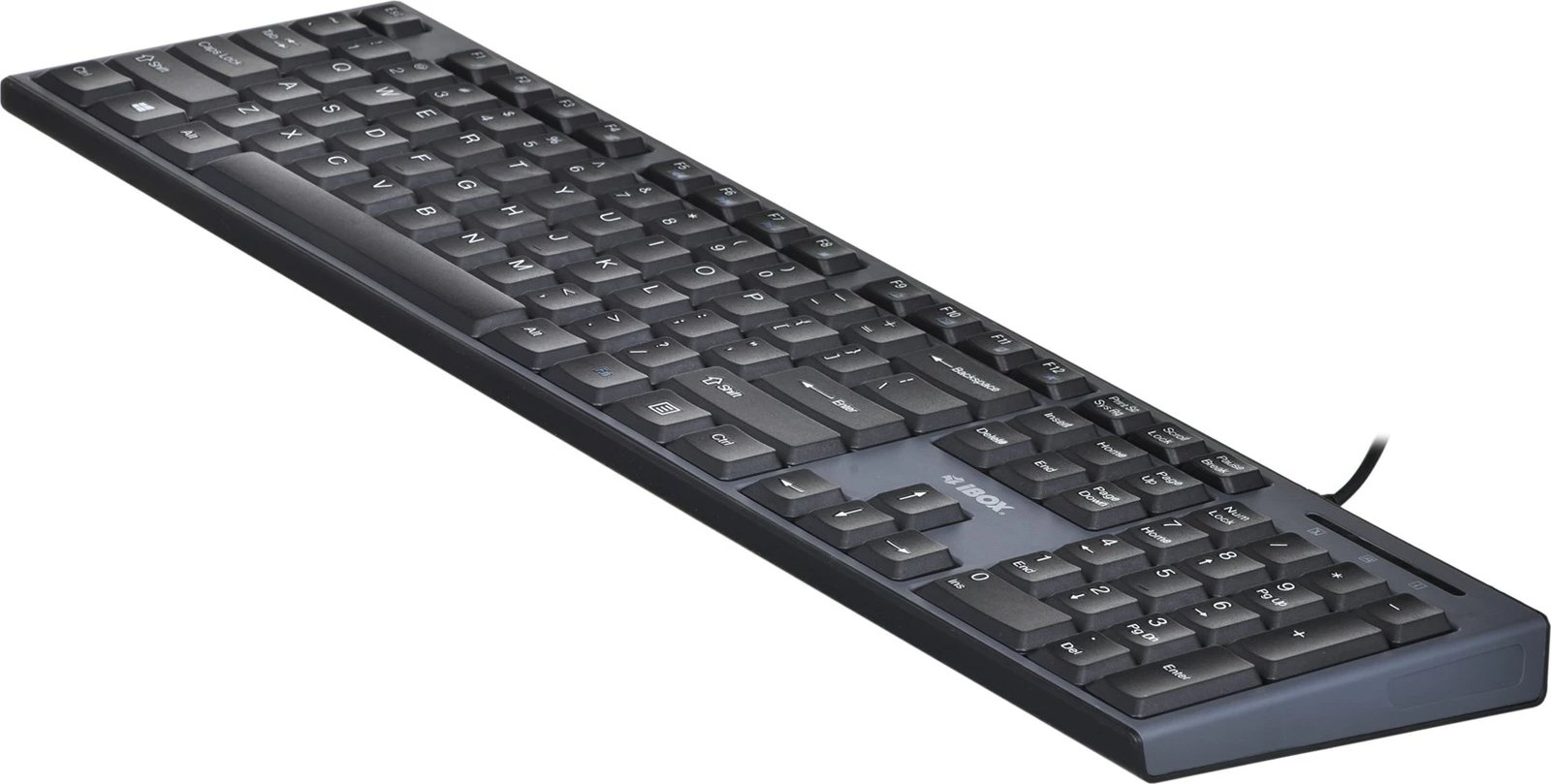 Tastierë dhe maus IBOX IKMS606, USB, QWERTY, Anglisht, E zezë Tastierë dhe maus IBOX IKMS606, USB, QWERTY, Anglisht, E zezë