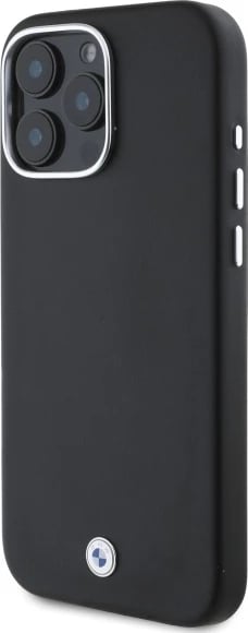 Mbështjellës BMW Sign Full Wrapped Metal MagSafe për iPhone 16 Pro Max, Zi