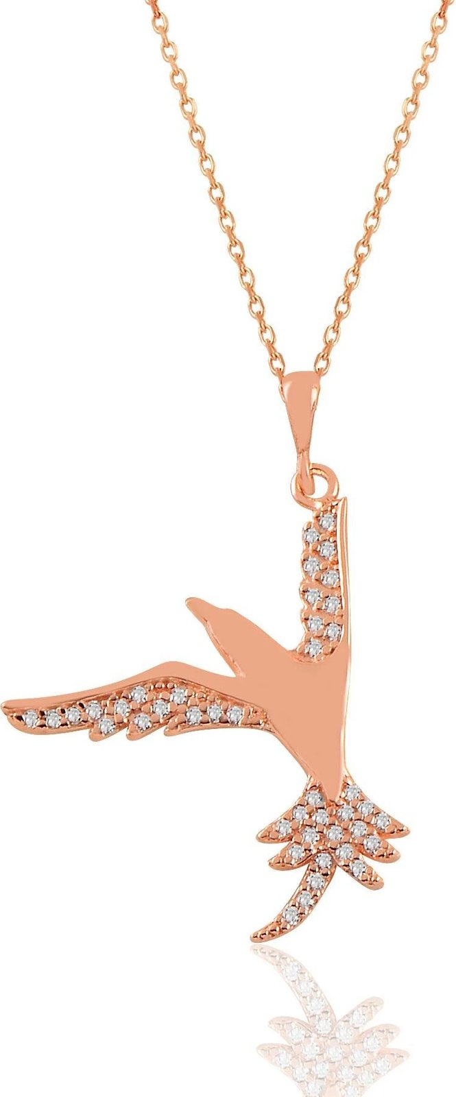 Qafore argjendi, ngjyrë rozë ari, Jumeon 11024ROS