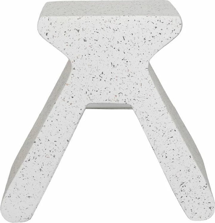 Tavolinë anësore Mandalo, terrazzo, 49x28x46