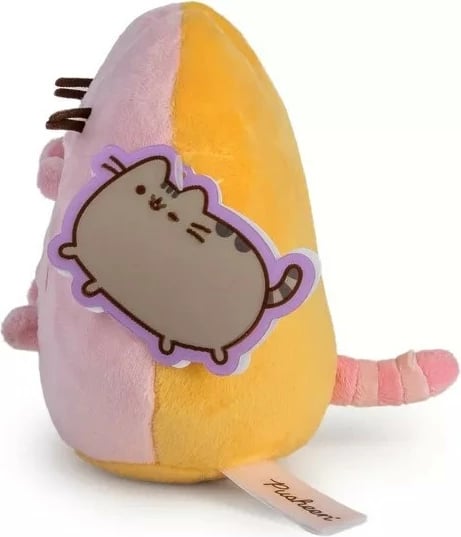 Maskotë pelushi Pusheen Daffi P-252, 14 cm, rozë, shumëngjyrëshe