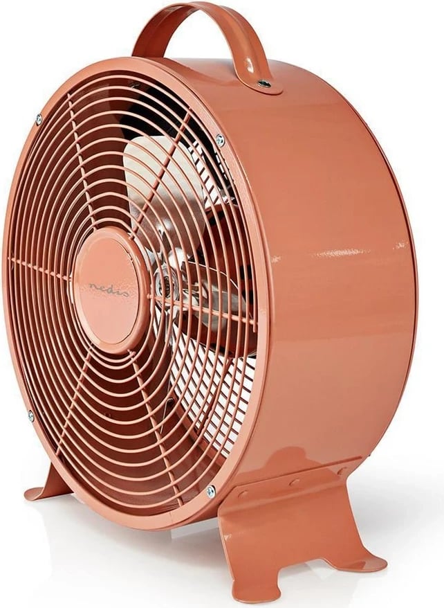 Ventilator tavoline Nedis FNCL10PK20, metalik, rozë
