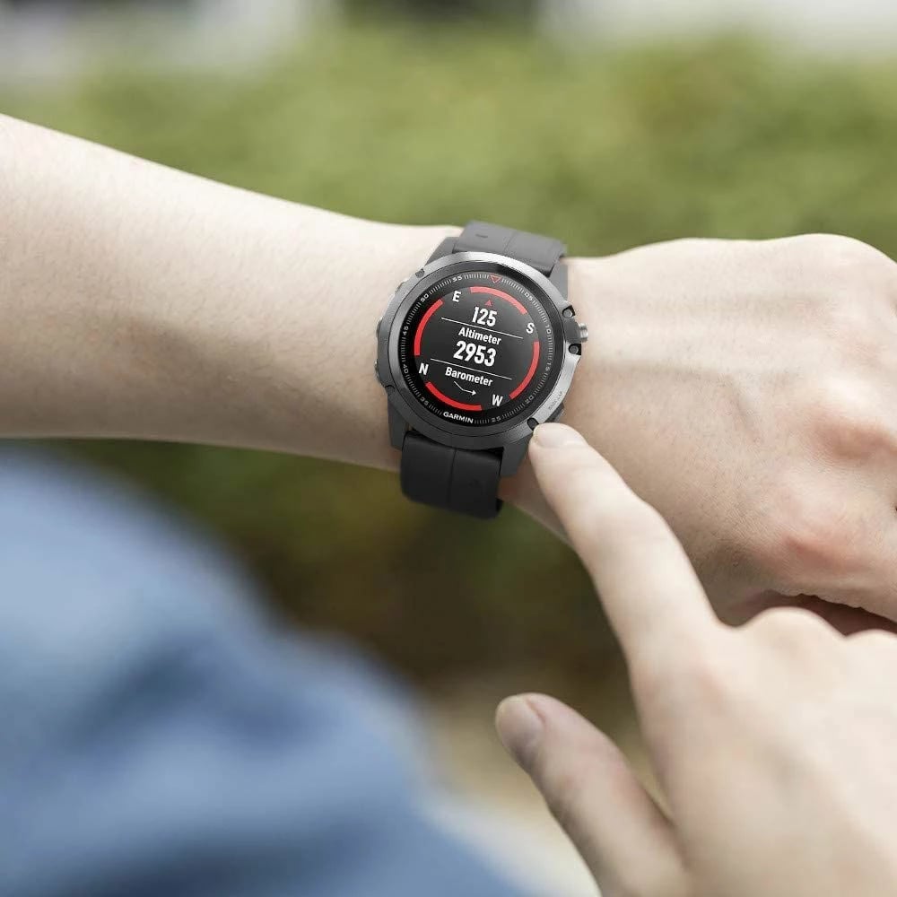 Rrip sportiv Tech-Protect IconBand për Garmin Fenix 3/5X/3HR/5X Plus/6X/6X Pro/7X, Portokalli
