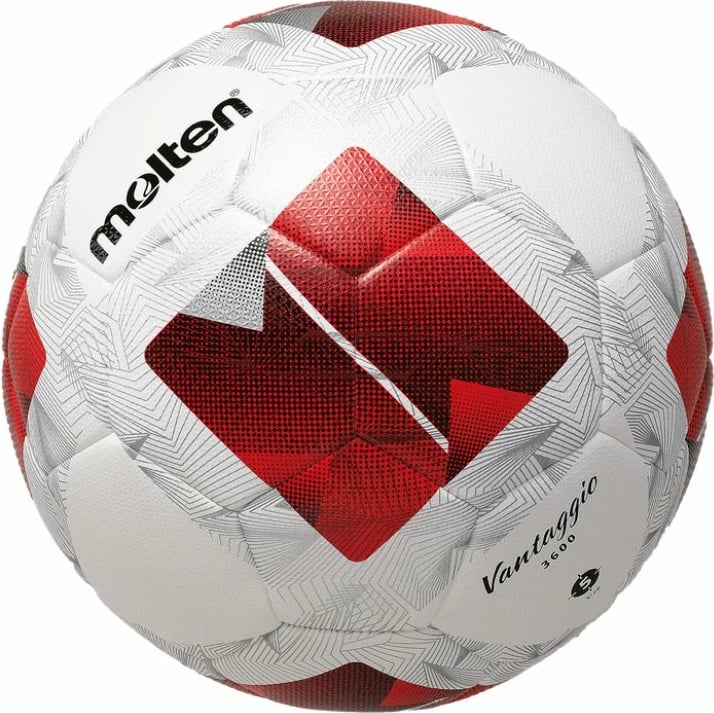Top futbolli Molten, bardhë e kuqe