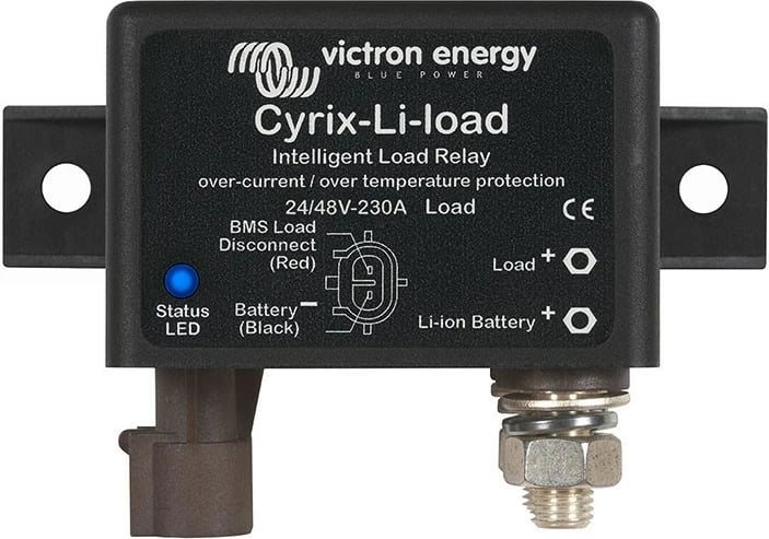 Relé inteligjent ngarkese Cyrix-Li-load, 24/48V, 230A, i zi