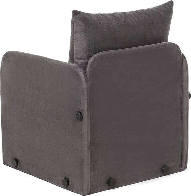 Krevat-karrige një vendi, ngjyrë gri, Saga Single