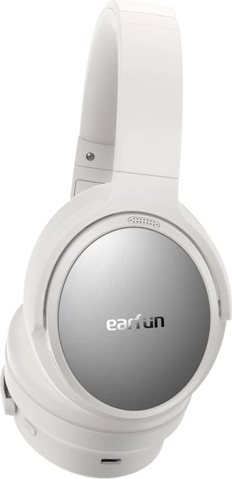 Kufje wireless Earfun Tune Pro, over-ear, ANC, Bluetooth 5.4, të bardha