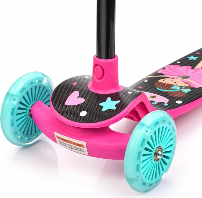 Trotinet për fëmijë Meteor, rozë
