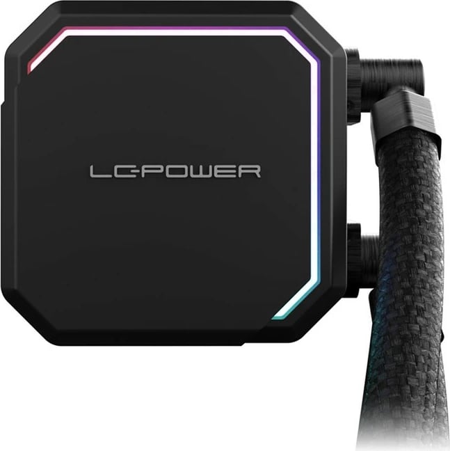 Ftohës i lëngshëm LC-Power LC-CC-240-B-ARGB, 240mm, ARGB, i zi