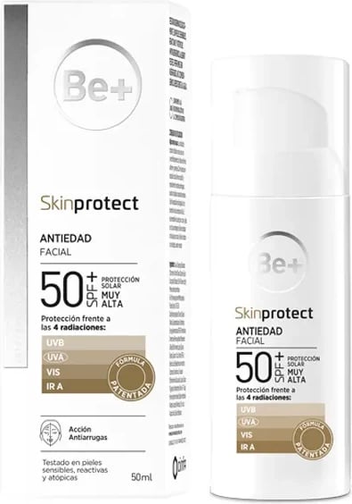 Krem fytyre anti-age BE+ Skin Protect unisex 50ml