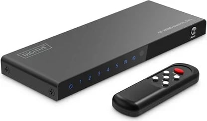 Switch DIGITUS HDMI 5x1, 4K/60Hz, HDCP 2.3