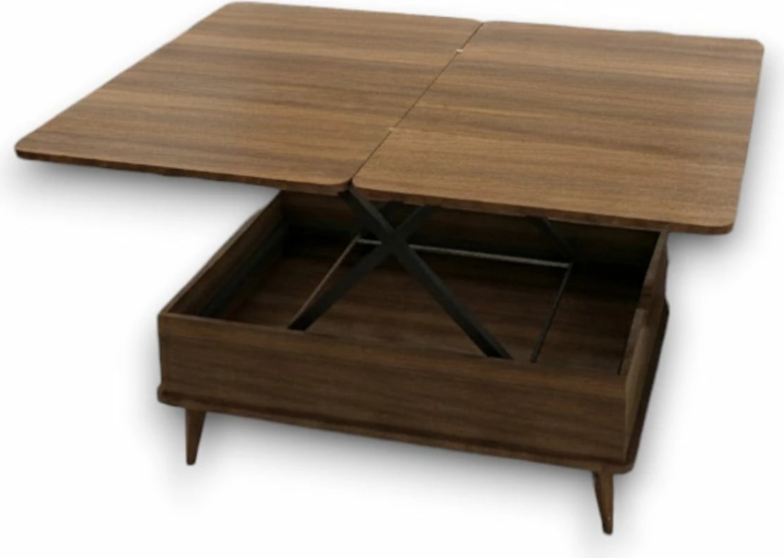 Tavolinë kafeje Skye Decor, Dy Ada, ngjyrë arre