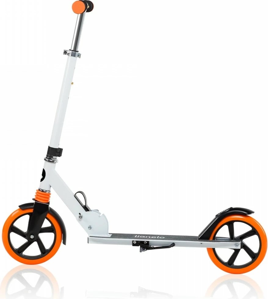 Trotinet Lionelo Luca 51334, për fëmijë dhe të rritur, Bardhë/Portokalli