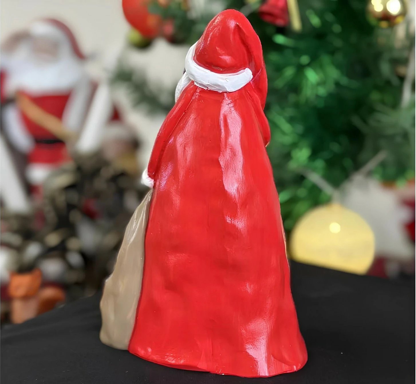 Objekt dekorativ Evila Originals, i kuq, CY0671, 9x9x20cm