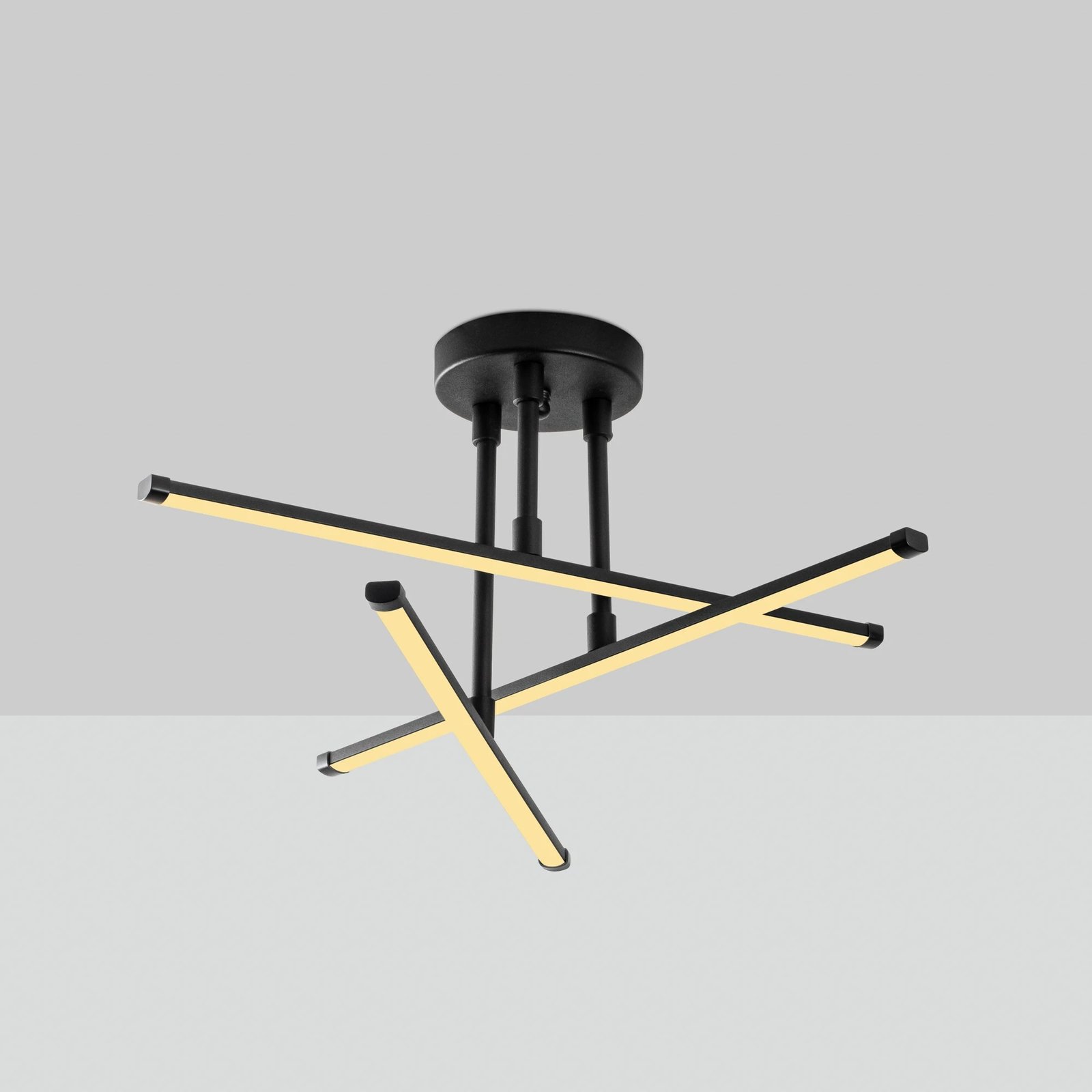 Llambë tavani Opviq, Ledflower-13649, e zezë, 51x26cm Llambë tavani Opviq, Ledflower-13649, e zezë, 51x26cm