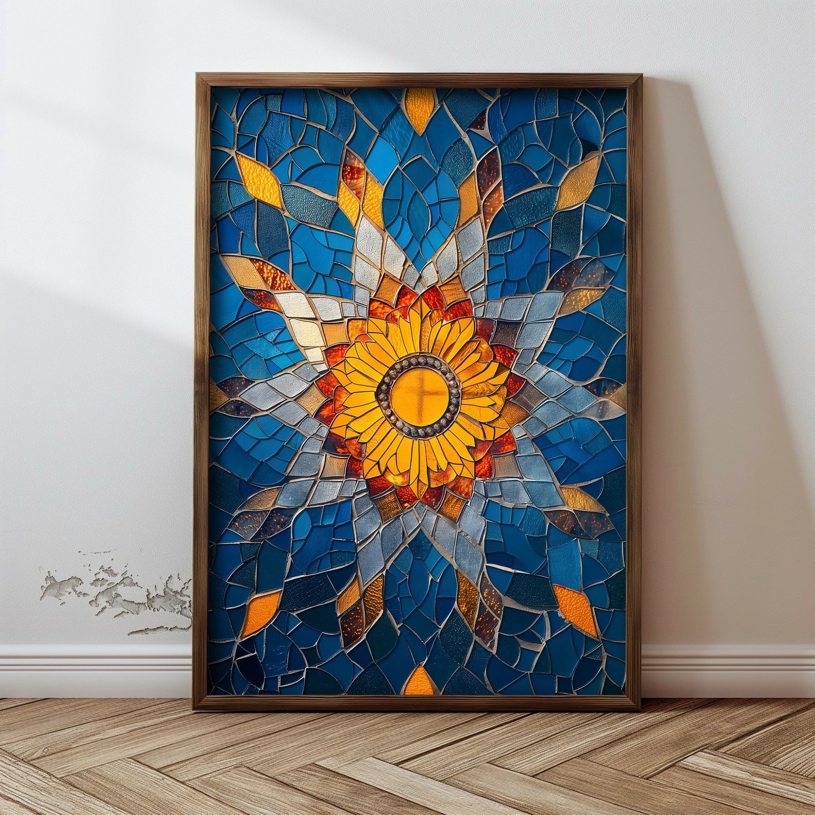 Pikturë dekorative me kornizë MDF, Wallity, GE067-L