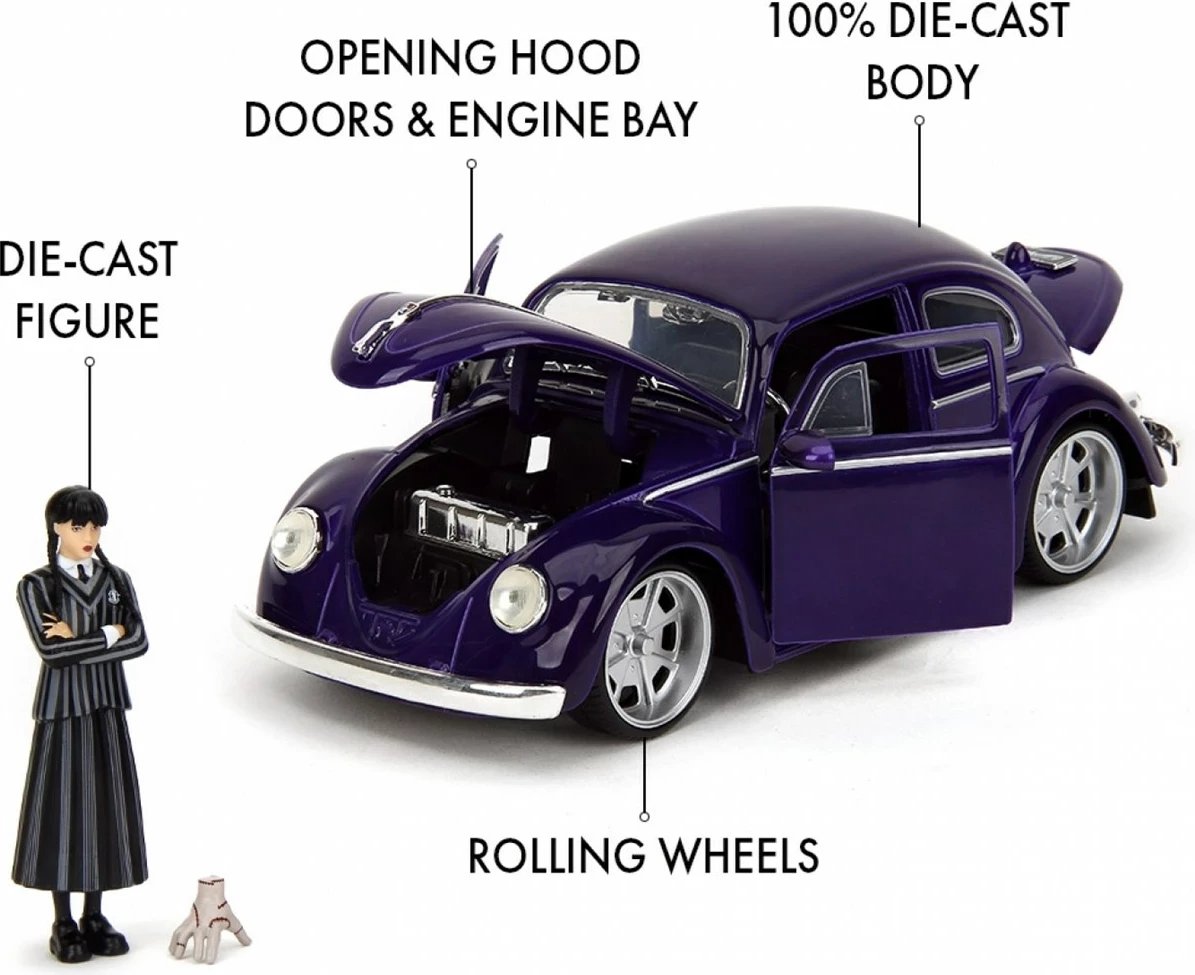 Model veture Jada Toys Volkswagen Beetle, 1:24, Metal, Vjollcë