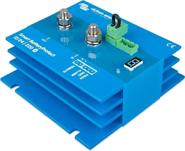 Mbrojtës i Baterisë Smart Victron Energy 12/24V 220A, Blu Mbrojtës i Baterisë Smart Victron Energy 12/24V 220A, Blu