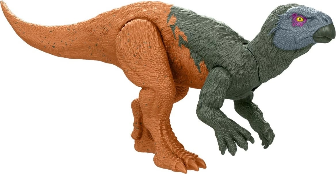 Figurë aksioni Jurassic World Mattel Lani, plastikë, për fëmijë, kafe/gjelbër