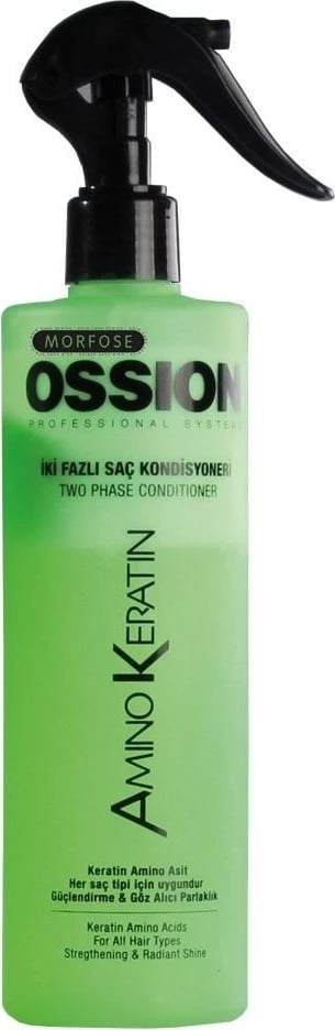 Kondicioner pa shpëlarje për femra Morfose Ossion Amino Keratin Two-Phase, 400ml
