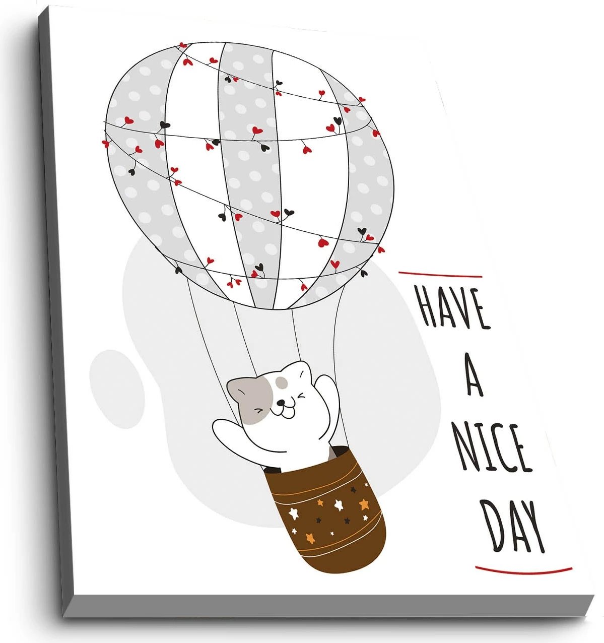 Pikturë dekorative në kanavacë Wallity, shumëngjyrëshe, 28x38cm