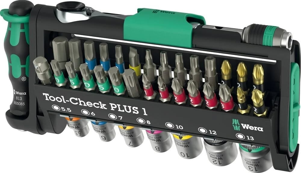 Set veglash WERA TOOL-CHECK PLUS, 39 pjesë