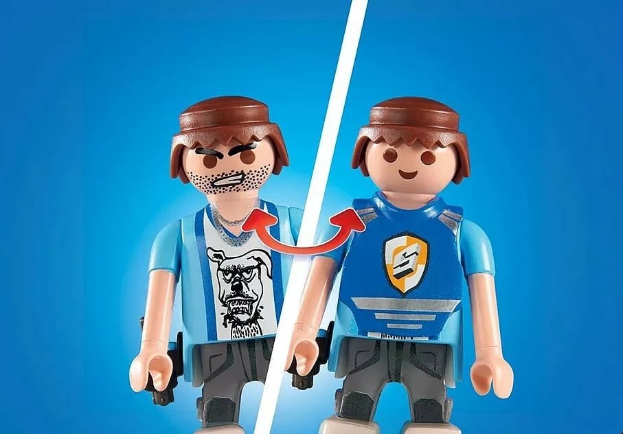 Set figurina Playmobil Action Heroes 71597 Money Transporter, plastikë, 84 pjesë