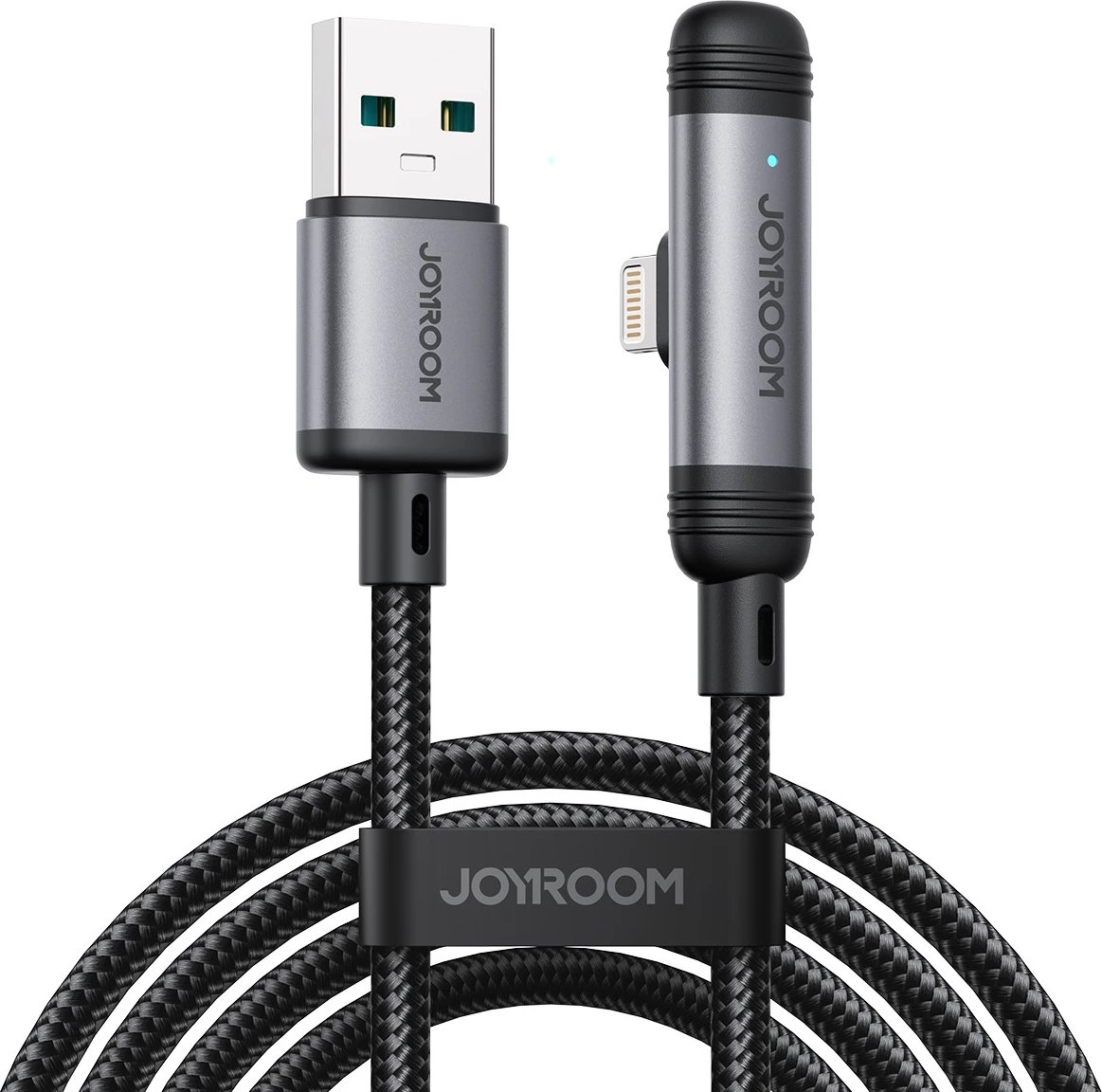 Kabllo Joyroom S-A56 EnjoyX Series USB-A në Lightning 1.2m, 3A, e zezë