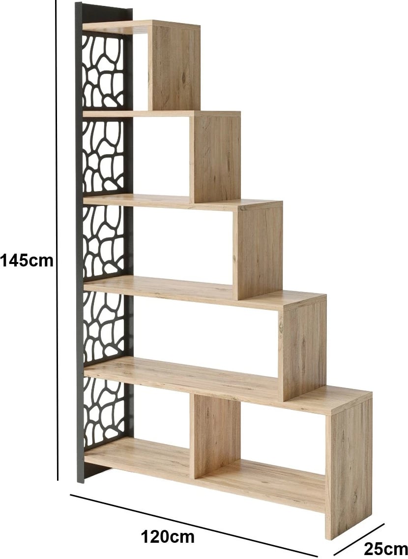 Raft librash Hanah Home, ngjyrë Atlantic Pine, FRN-12034