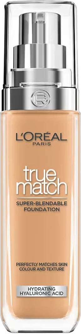 Fondatinë L'Oreal Paris True Match për femra W5 Warm Undertone/Golden Sand 30ml