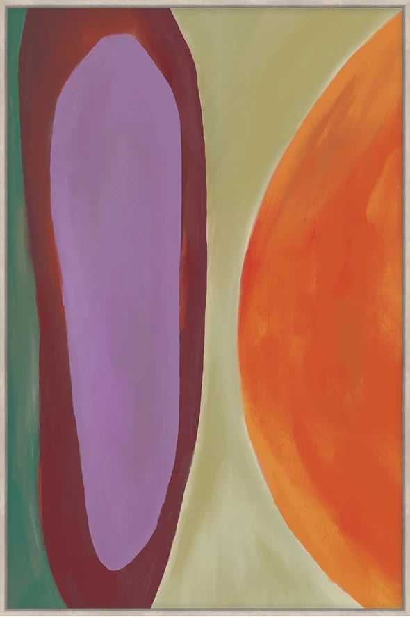 Pikturë dekorative GEO DREAM A, kornizë druri natyral, 80x120x4cm, kanavacë shumëngjyrëshe