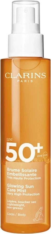 Mist për trup Clarins SP50+ për femra, 150ml