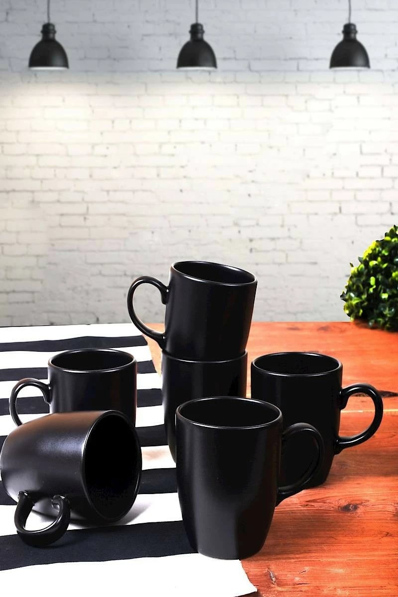 Set filxhanash (6 copë), Hermia Concept, ST101206F956A000000MAET900, ngjyrë e zezë Set filxhanash (6 copë), Hermia Concept, ST101206F956A000000MAET900, ngjyrë e zezë