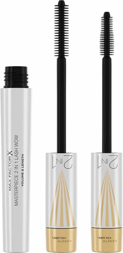Maskarë Max Factor Masterpiece 2in1 Lash Wow për femra 001 Black 7ml