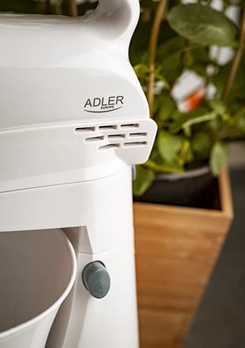 Mikser me tas, Adler AD 4202, 3L, 5 shpejtësi, 300W, turbo, i bardhë/gri