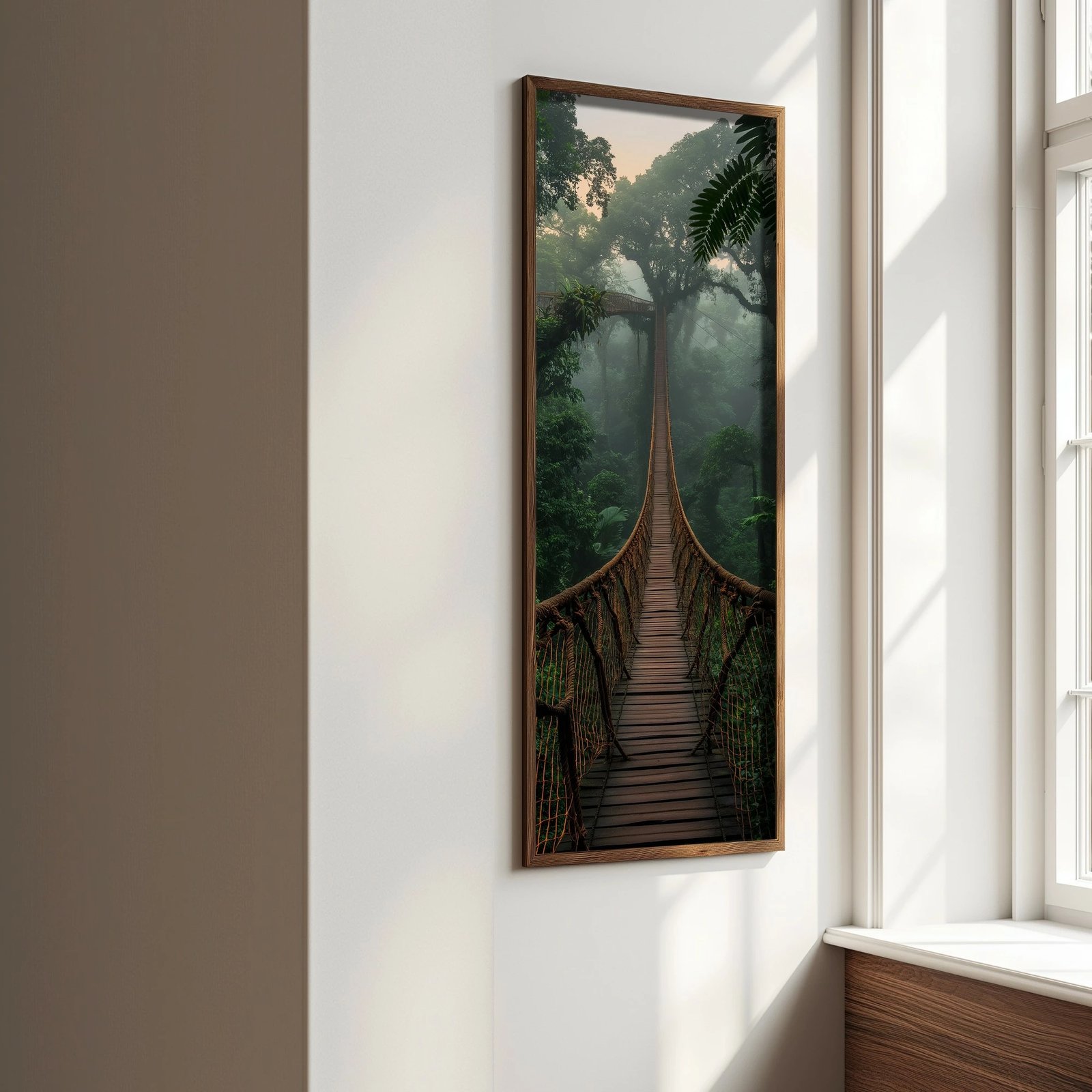 Pikturë dekorative me kornizë MDF, Wallity, EMR076