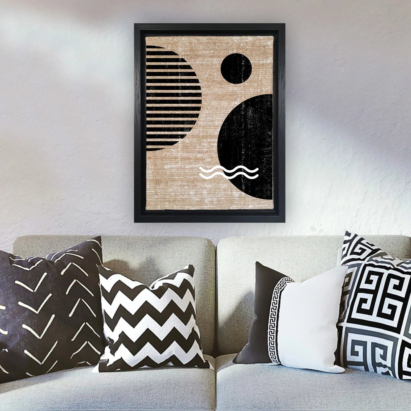 Pikturë dekorative në kanavacë Wallity, LSJ71802311123 - 96136, shumëngjyrëshe, 96x136cm