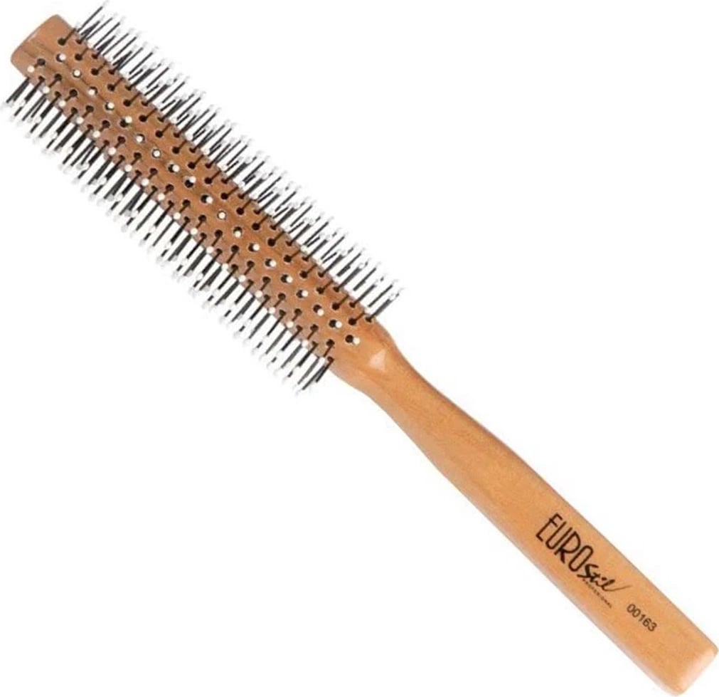 Furçë stilimi flokësh Eurostil Madera Pua Nylon Bola 15mm unisex 1 copë