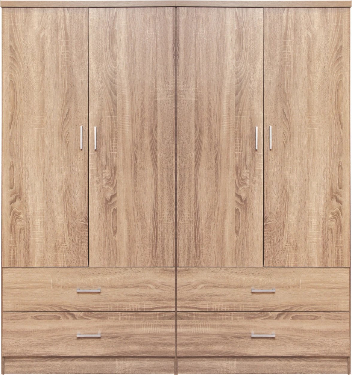 Set 2 copë Gardërobë 4 fletë me 4 sirtarë Sonama 160x42x181 FH11349.02
