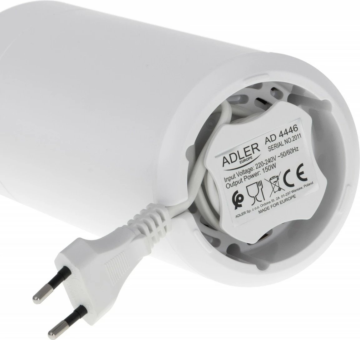 Mulli kafeje Adler AD 4446ws 75 g 150 W i bardhë