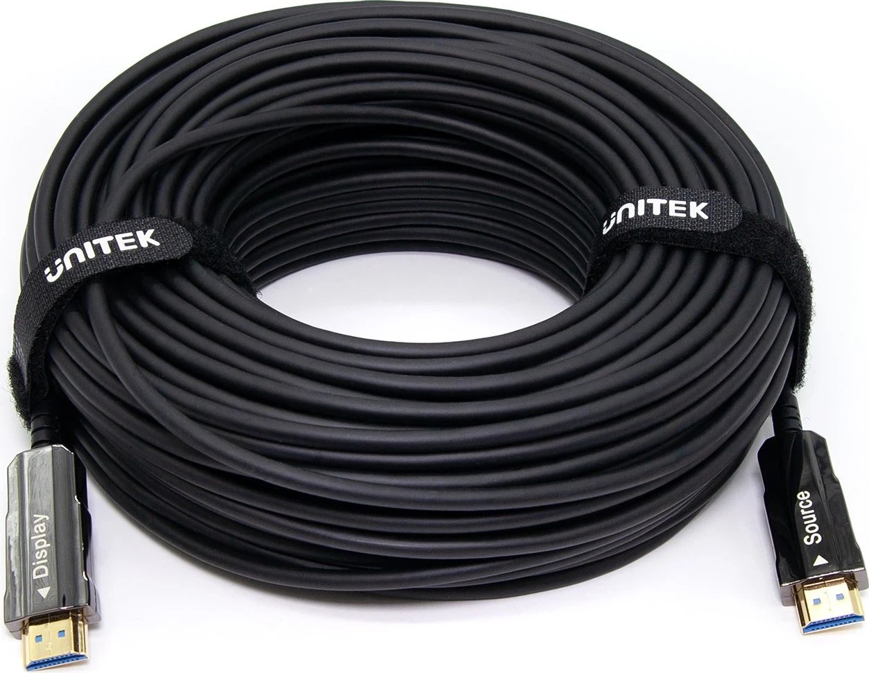 Kabllo HDMI 2.0 AOC Unitek, 4K 60Hz, 15m, e zezë