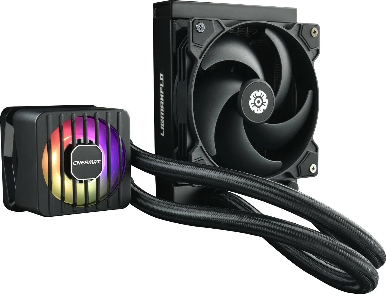 K Cooler Enermax LIQMAXFLO ELC-LMF120-SF, 120mm, RGB, i zi