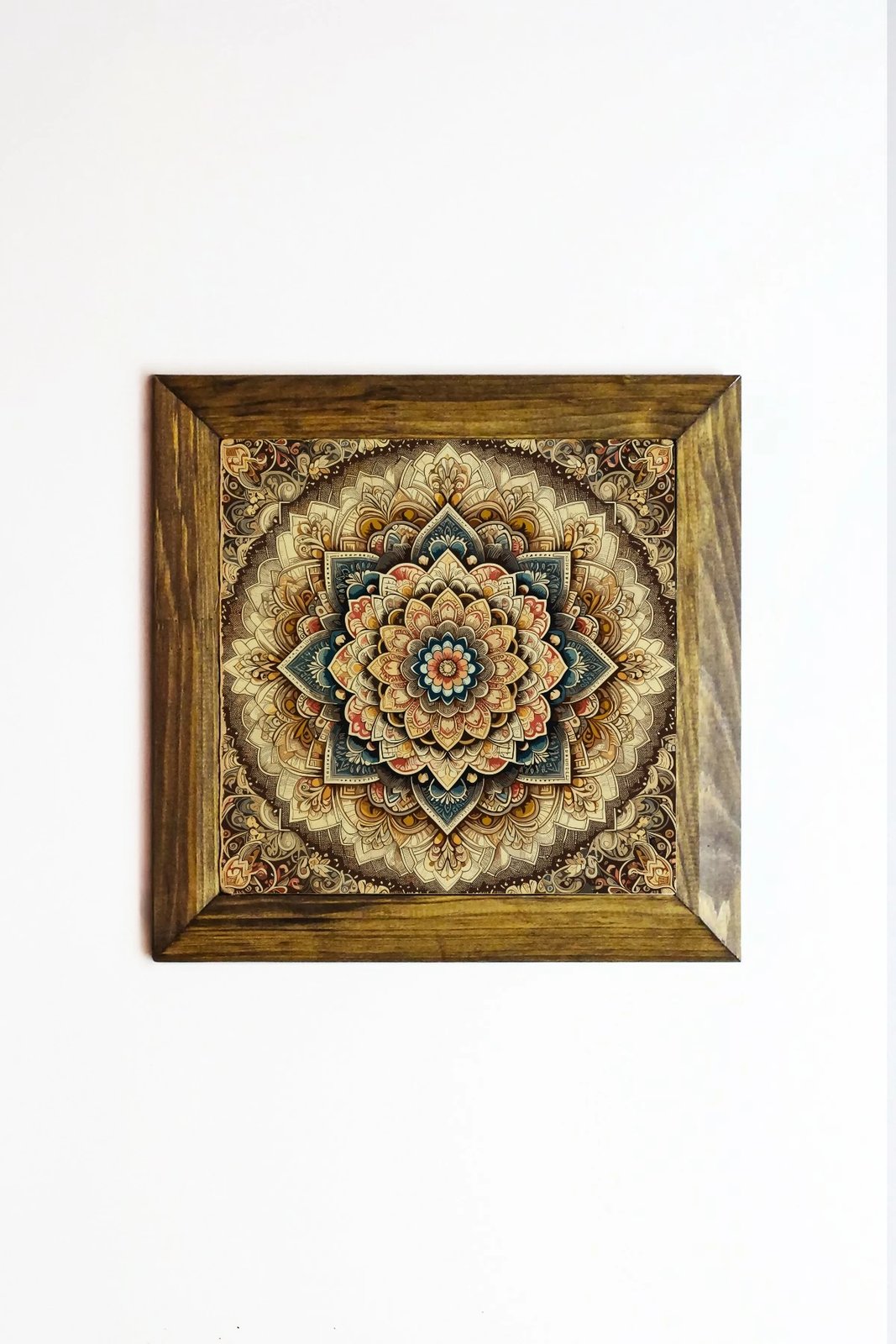 Pikturë dekorative me kornizë, Wallity, Ersytastablo29 - 16, shumëngjyrëshe, 15.5x15.5cm