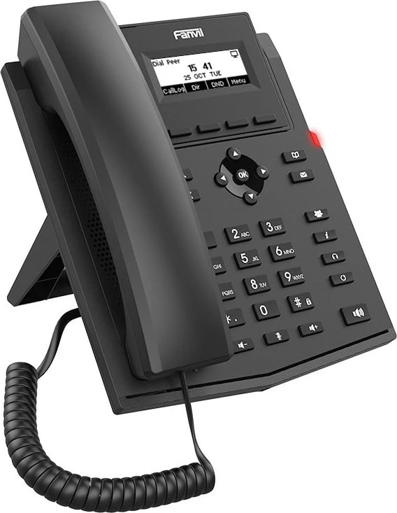 Telefon IP Fanvil X301G, 2 linja, ekran 2.3", PoE, i zi