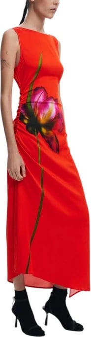 Fustan Desigual, femra, i kuq