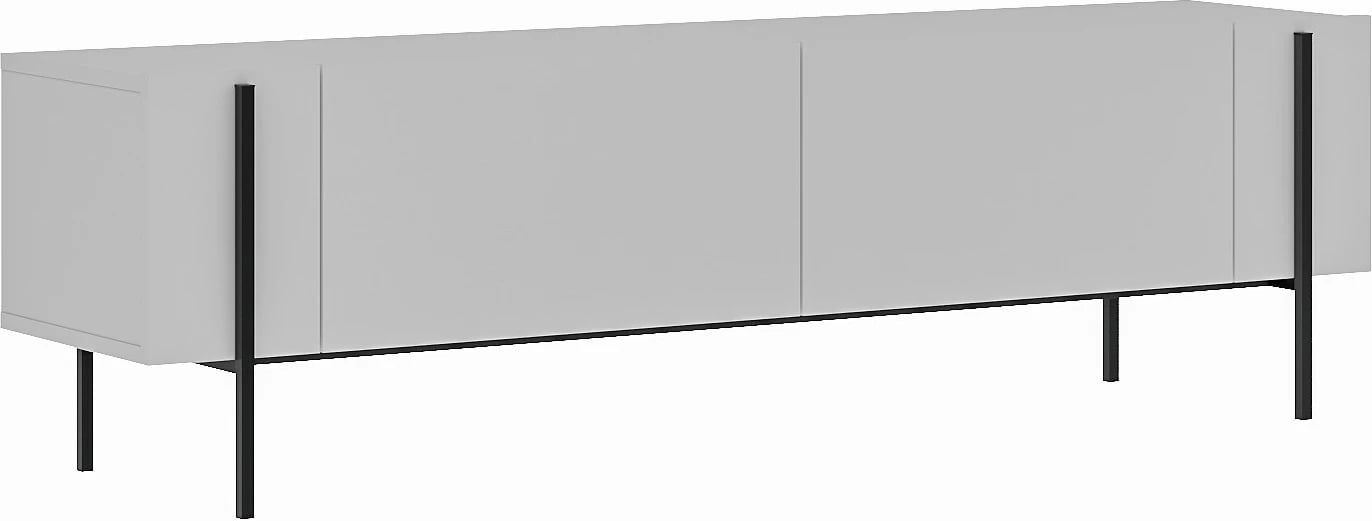 Komodë TV Skye Decor, Herman, e bardhë