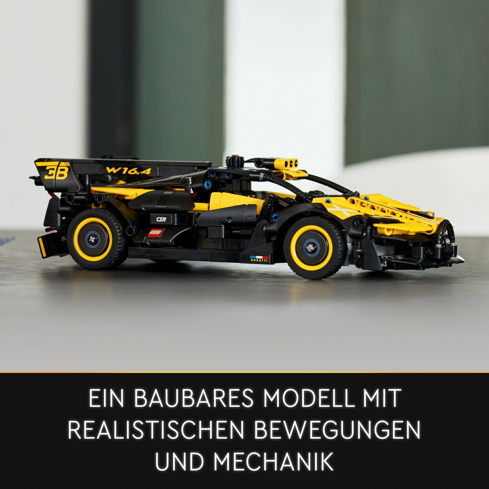 Set ndërtimi LEGO Technic Bugatti Bolide, 905 pjesë, plastikë, shumëngjyrësh Set ndërtimi LEGO Technic Bugatti Bolide, 905 pjesë, plastikë, shumëngjyrësh