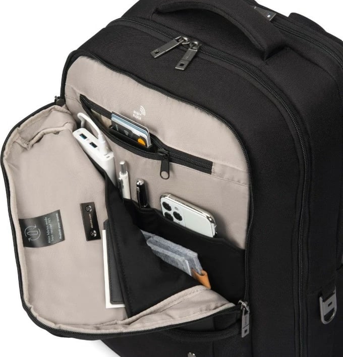 Çantë shpine DICOTA FIVE, për laptop 15-17.3 inç, e zezë