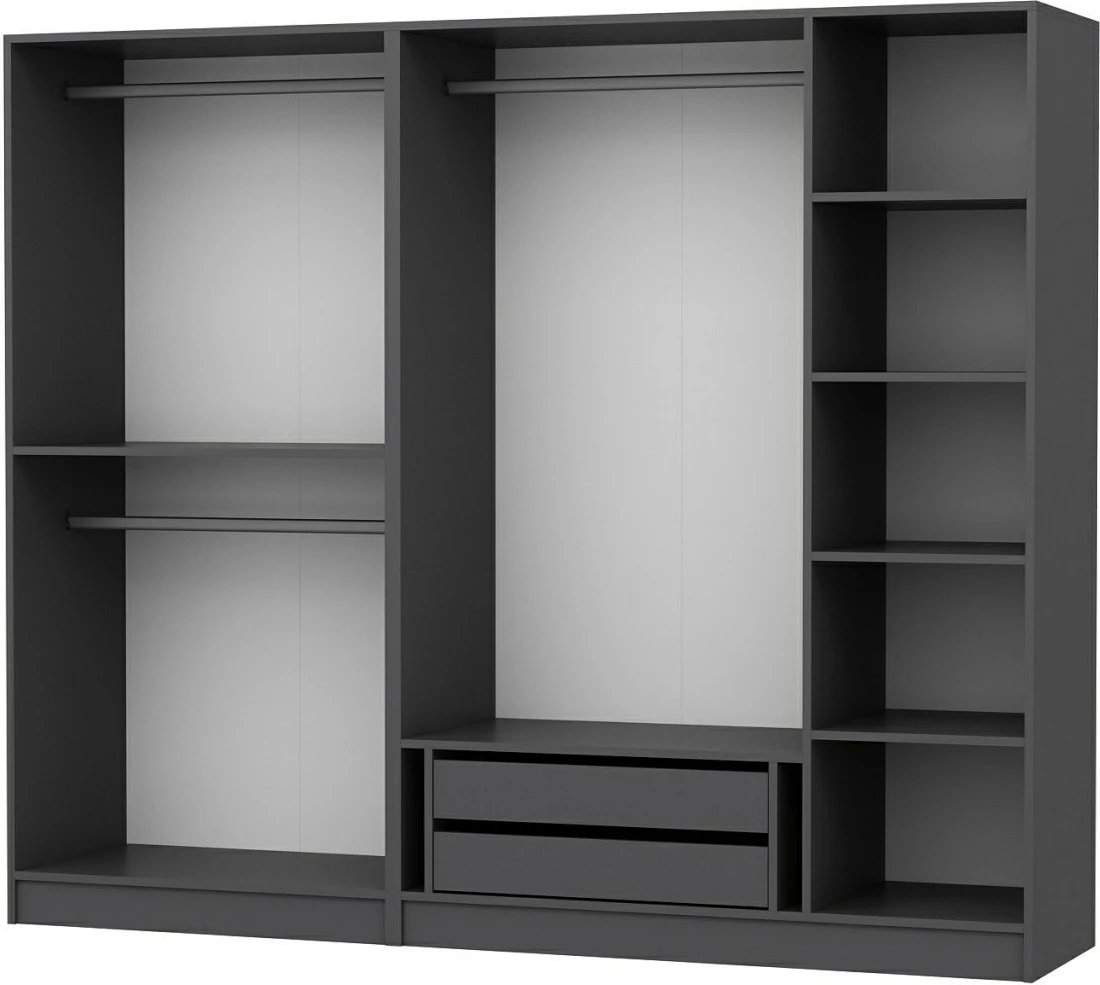 Dollap Skye Decor, Kale 210, ngjyrë antracit, v2